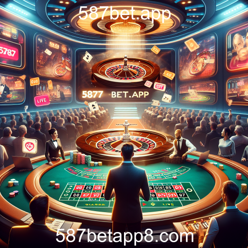 A Experiência Imersiva dos Jogos ao Vivo na 587bet.app